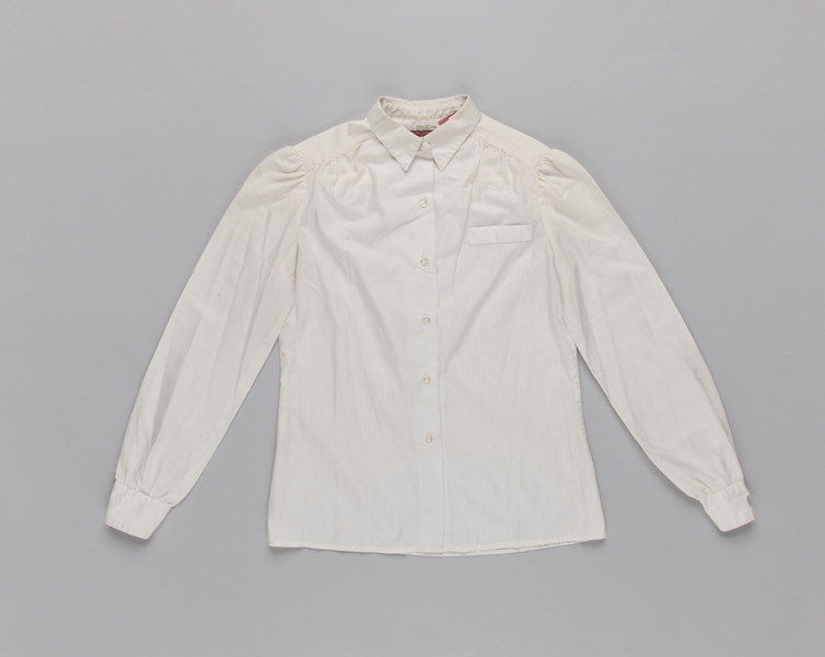 Image: flight attendant blouse: Pan American World Airways