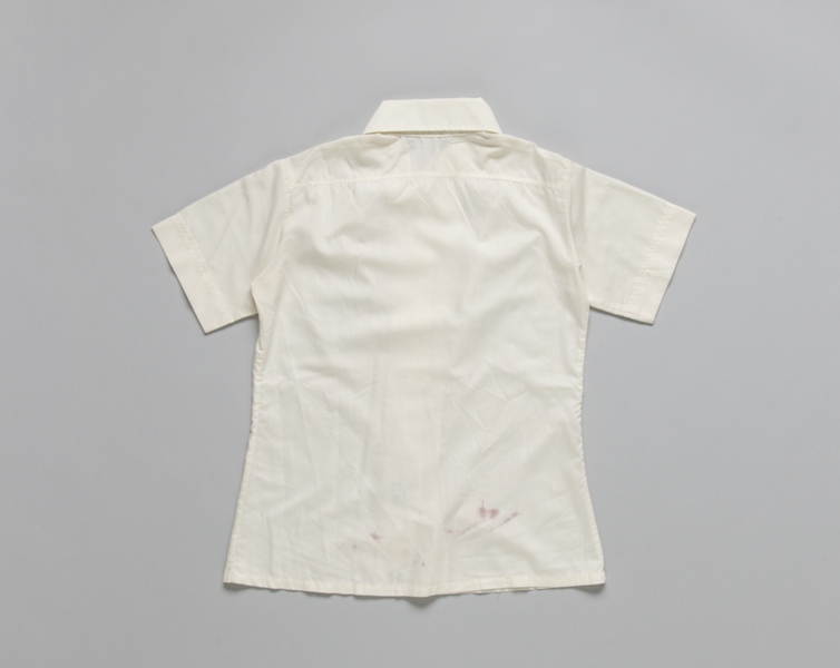 Image: flight attendant blouse: Pan American World Airways