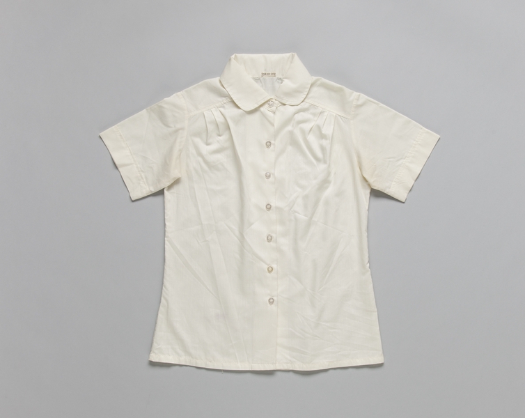 Image: flight attendant blouse: Pan American World Airways