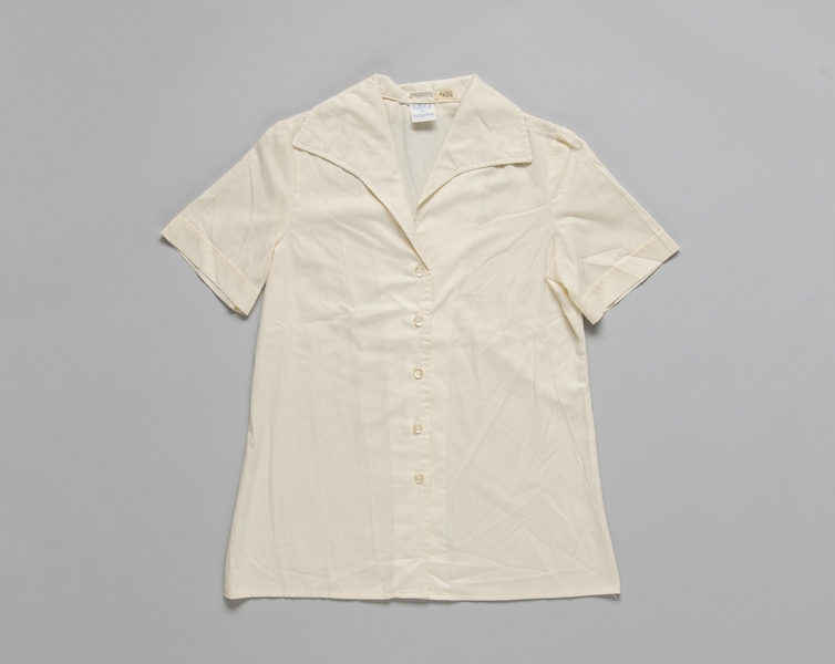 Image: flight attendant blouse: Pan American World Airways