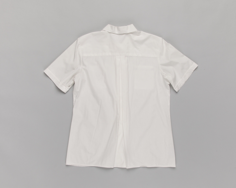 Image: flight attendant blouse: United Airlines