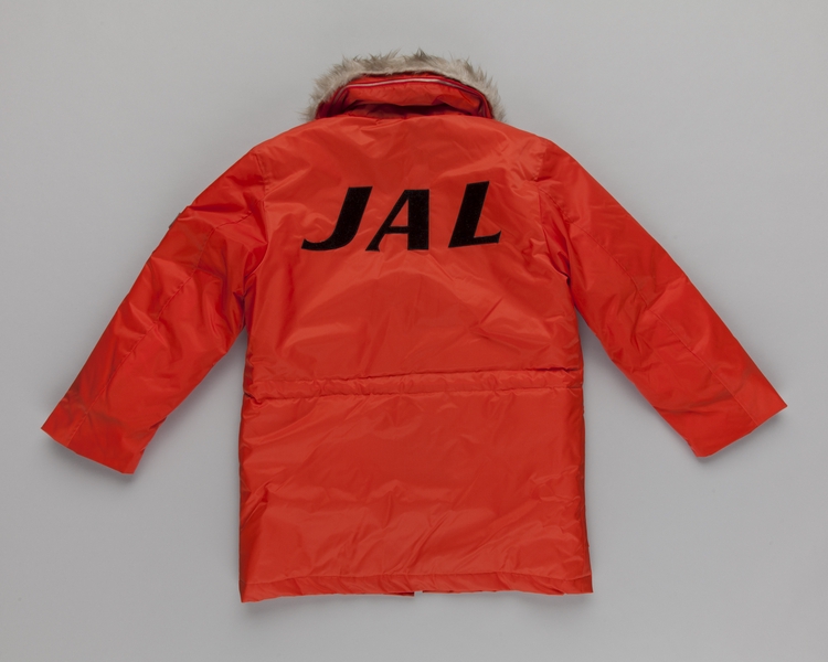 Image: cargo agent jacket: Japan Air Lines, winter 