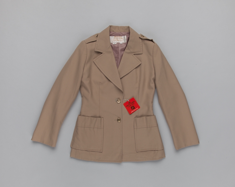 Image: flight attendant jacket: Hughes Airwest