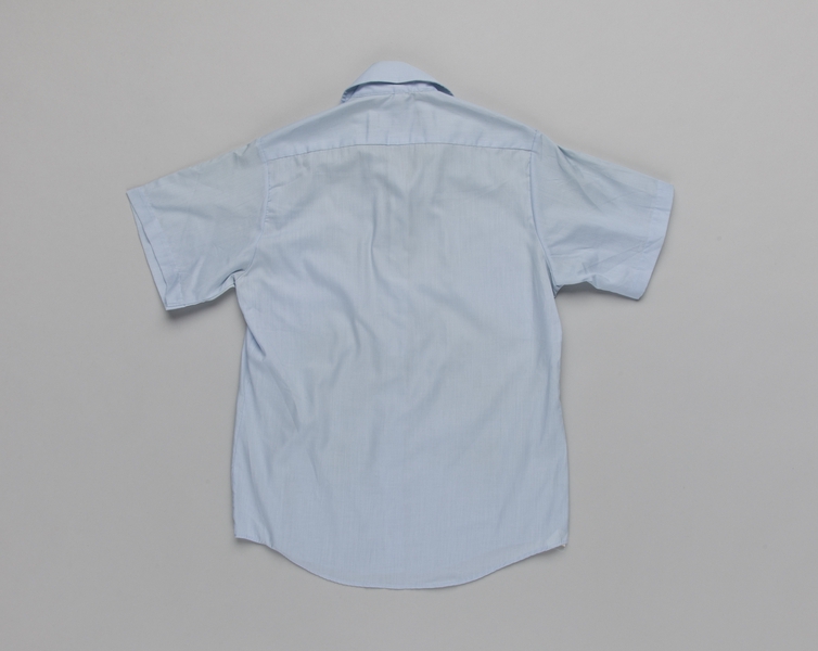 Image: flight attendant blouse: American Airlines