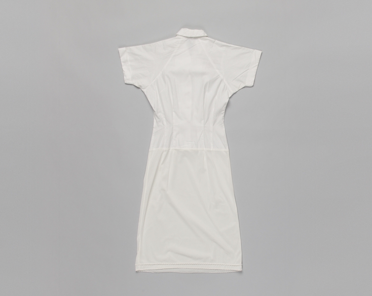 Image: air hostess blouse-slip: TWA (Trans World Airlines), "Green Summer"