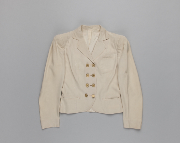 Image: air hostess jacket: Transcontinental & Western Air (TWA), summer "Petty Girl"