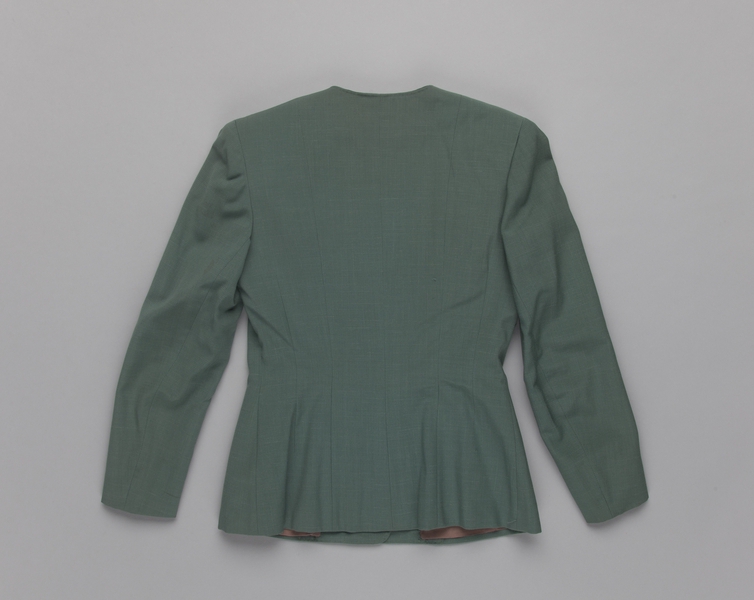 Image: air hostess jacket: TWA (Trans World Airlines), "Green Summer"