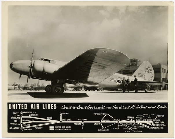 Photograph: United Air Lines, Boeing 247