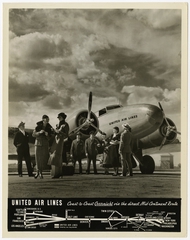 Image: photograph: United Air Lines, Boeing 247