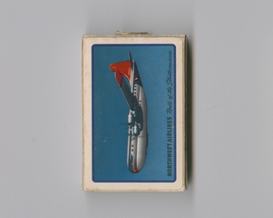 Image: playing cards: Northwest Airlines, Boeing 377 Stratocruiser
