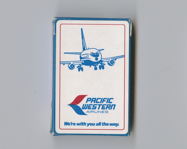 Playing cards: Pacific Western Airlines