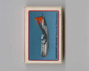 Image: playing cards: Northwest Airlines, Boeing 377 Stratocruiser