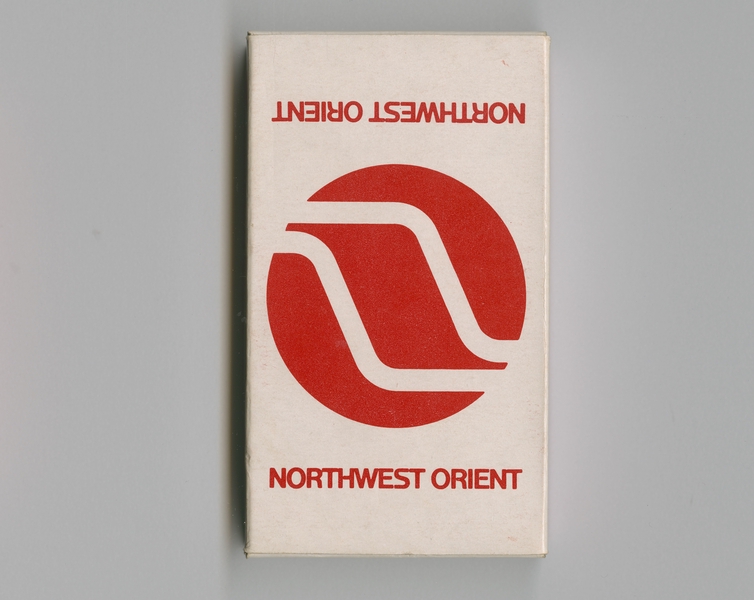 Image: oversize playing cards: Northwest Airlines, Northwest Orient service