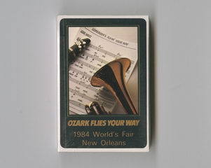 Image: playing cards: Ozark Air Lines, 1984 World’s Fair, New Orleans