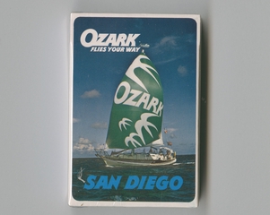 Image: playing cards: Ozark Air Lines, San Diego