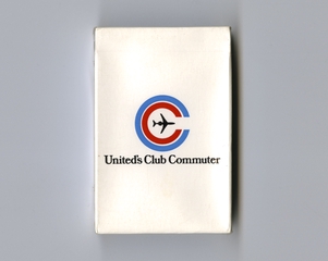 Image: playing cards: United Air Lines, Club Commuter