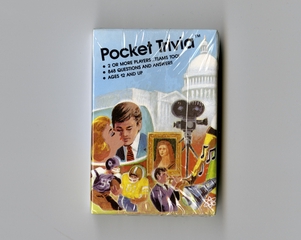 Image: playing cards: Western Airlines, Pocket Trivia