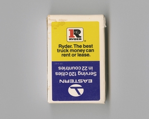 Image: playing cards: Eastern Air Lines, Ryder