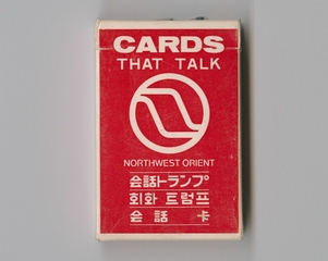 Image: playing cards: Northwest Airlines, Northwest Orient service