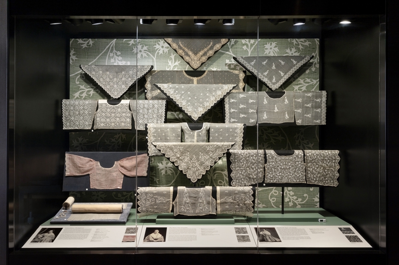 Image: Installation view of "From Pineapple to Piña: A Philippine Textile Treasure"