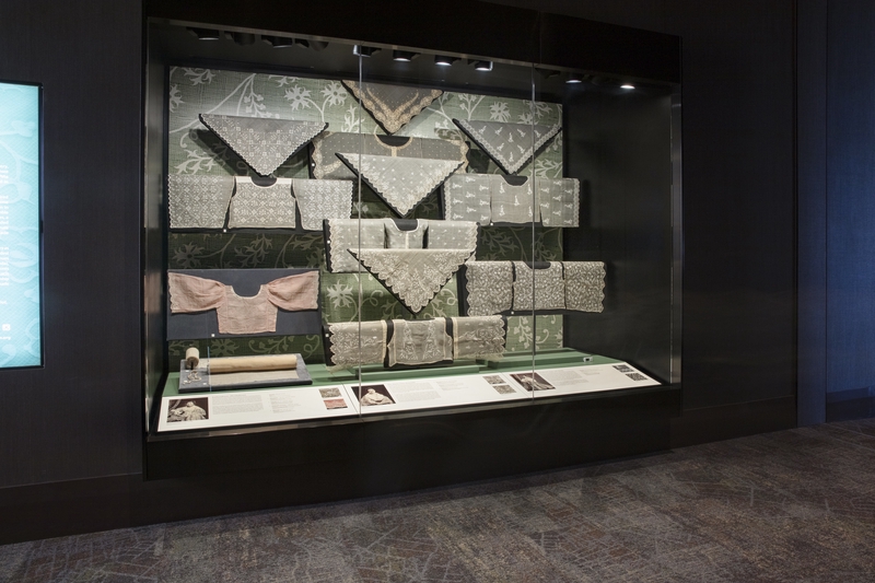 Image: Installation view of "From Pineapple to Piña: A Philippine Textile Treasure"