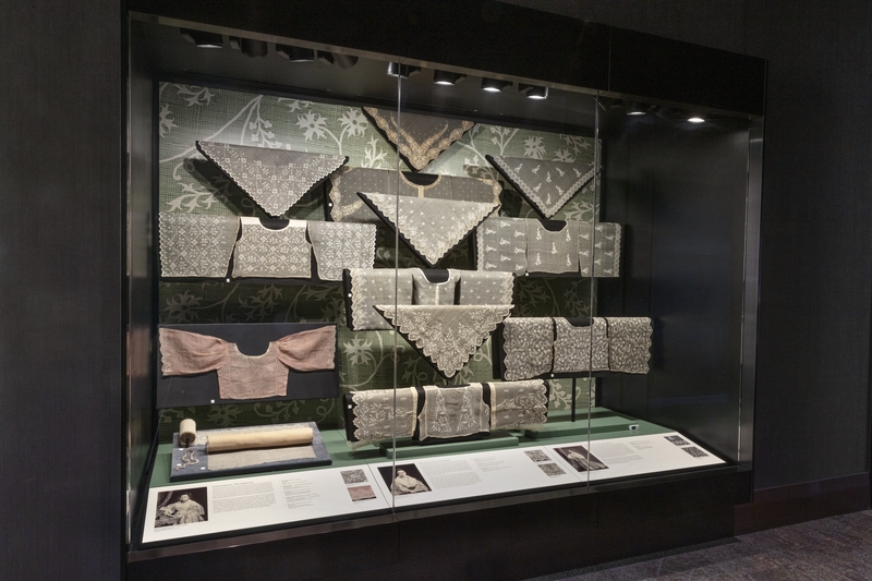 Image: Installation view of "From Pineapple to Piña: A Philippine Textile Treasure"