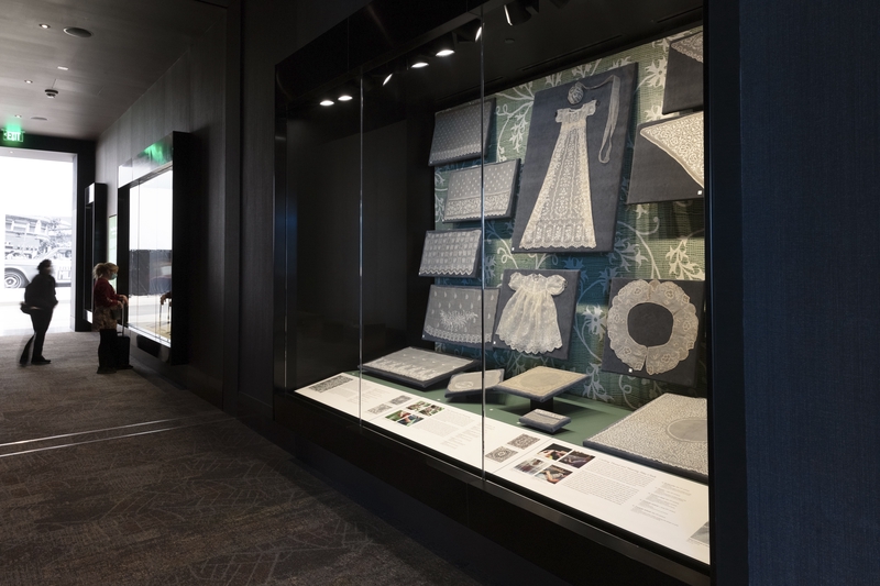 Image: Installation view of "From Pineapple to Piña: A Philippine Textile Treasure"