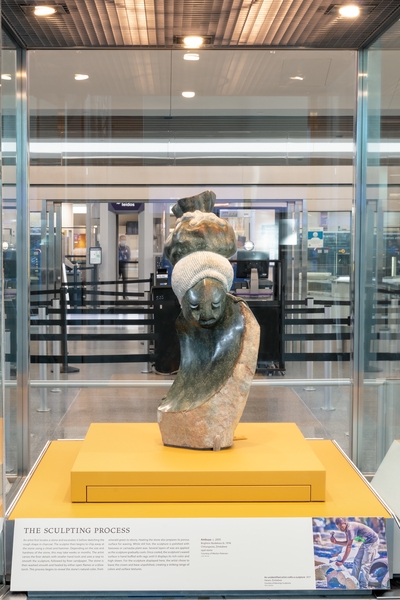 Image: Installation view of "Zimbabwe Stone Sculpture"