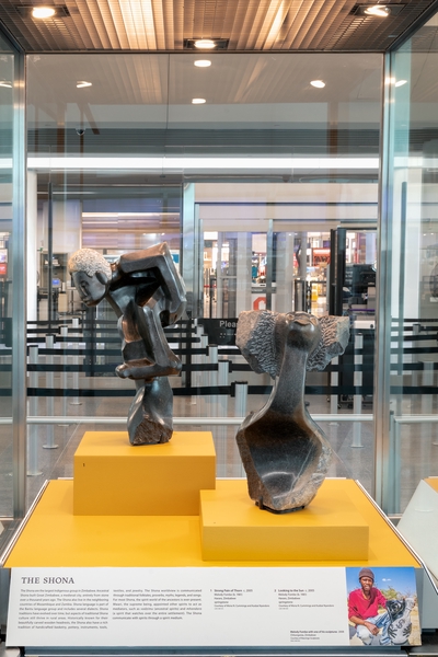 Image: Installation view of "Zimbabwe Stone Sculpture"