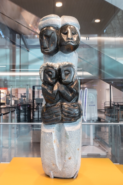 Image: Installation view of "Zimbabwe Stone Sculpture"
