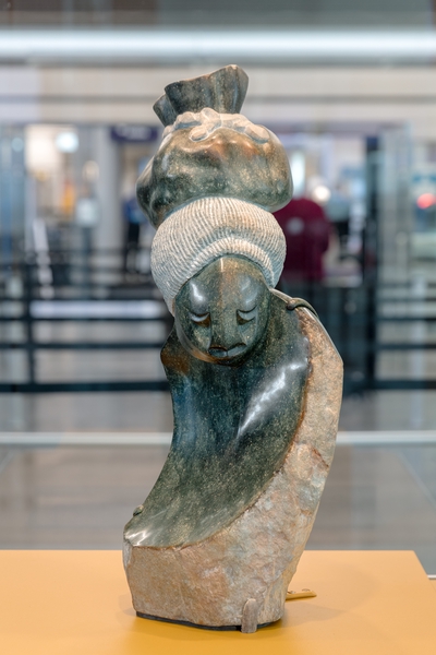 Image: Installation view of "Zimbabwe Stone Sculpture"