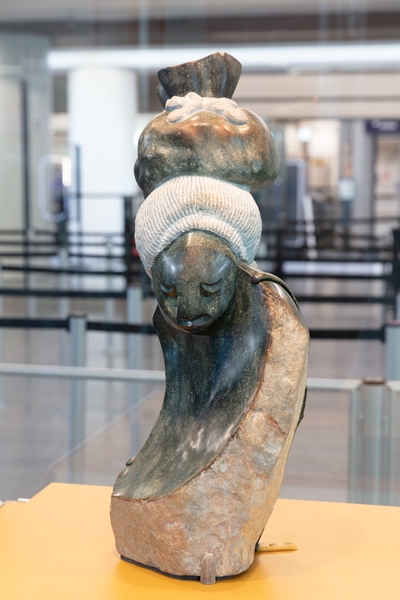 Image: Installation view of "Zimbabwe Stone Sculpture"
