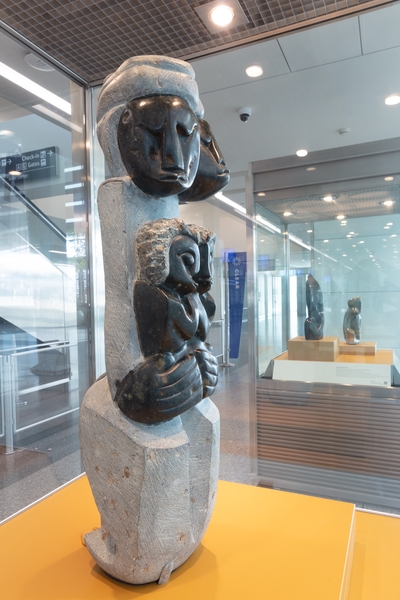 Image: Installation view of "Zimbabwe Stone Sculpture"