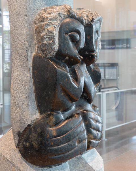 Image: Installation view of "Zimbabwe Stone Sculpture"