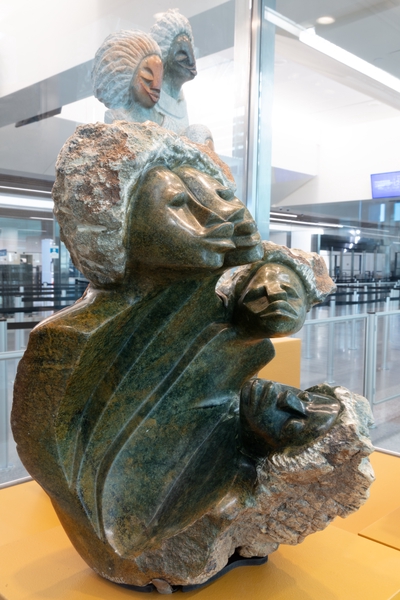 Image: Installation view of "Zimbabwe Stone Sculpture"