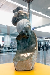 Image: Installation view of "Zimbabwe Stone Sculpture"