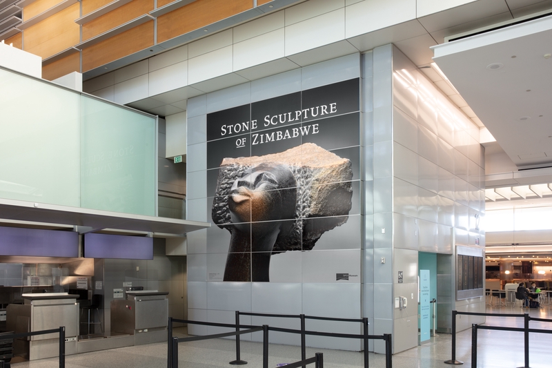 Image: Installation view of "Zimbabwe Stone Sculpture"