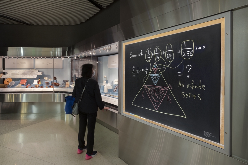 Image: Installation view of "Mathematics: Vintage and Modern"