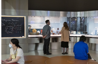 Image: Installation view of "Mathematics: Vintage and Modern"