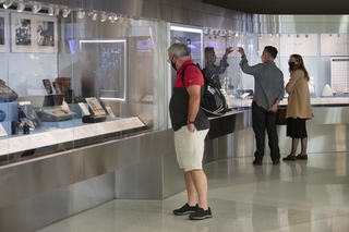 Image: Installation view of "Mathematics: Vintage and Modern"