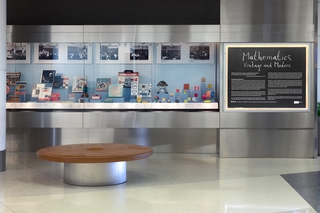 Image: Installation view of "Mathematics: Vintage and Modern"