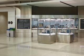 Image: Installation view of "Mathematics: Vintage and Modern"