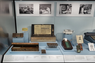 Image: Installation view of "Mathematics: Vintage and Modern"