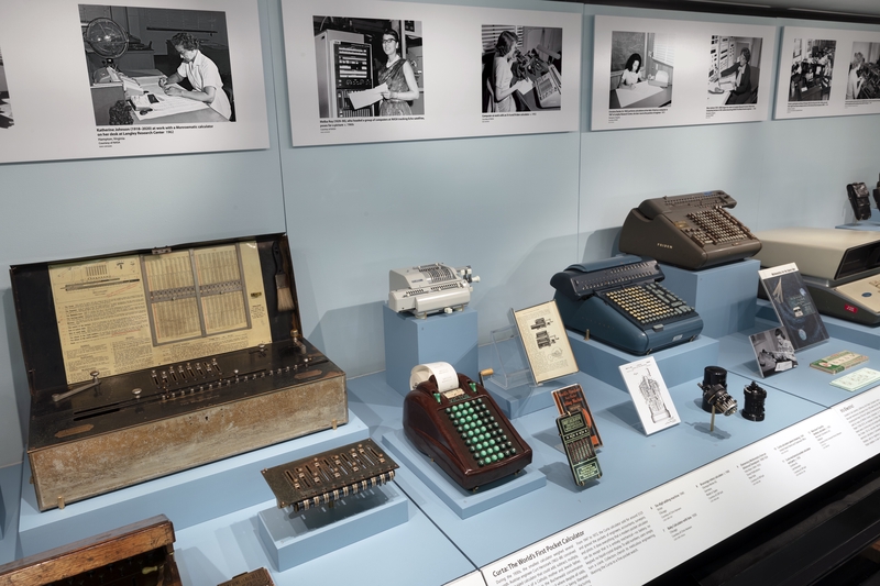 Image: Installation view of "Mathematics: Vintage and Modern"