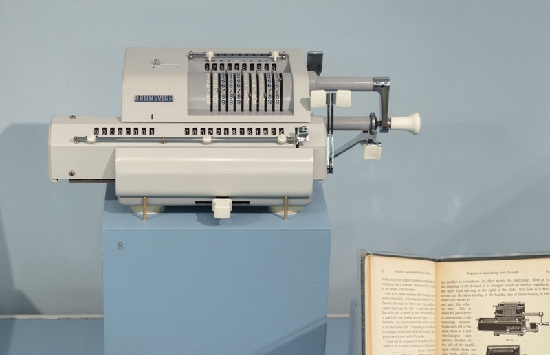 Image: Installation view of "Mathematics: Vintage and Modern"