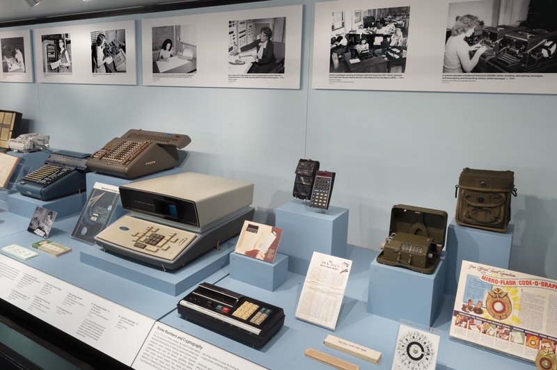 Image: Installation view of "Mathematics: Vintage and Modern"