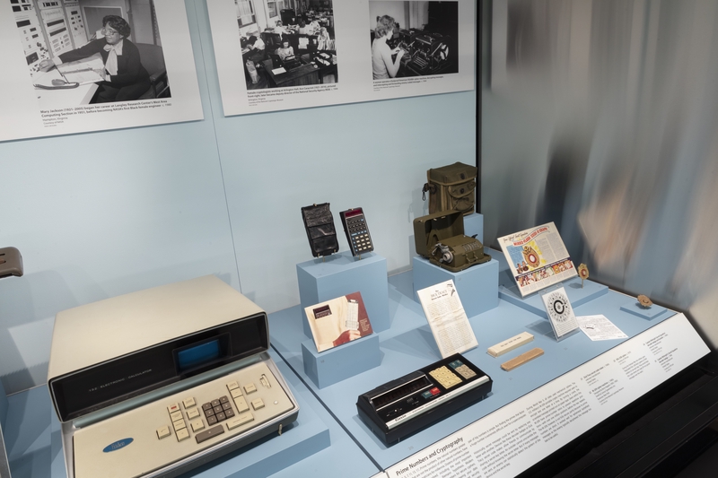 Image: Installation view of "Mathematics: Vintage and Modern"