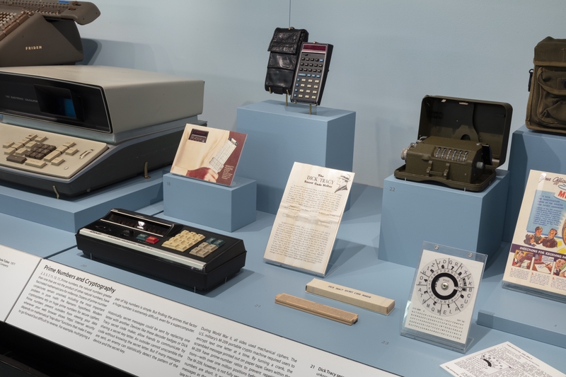 Image: Installation view of "Mathematics: Vintage and Modern"