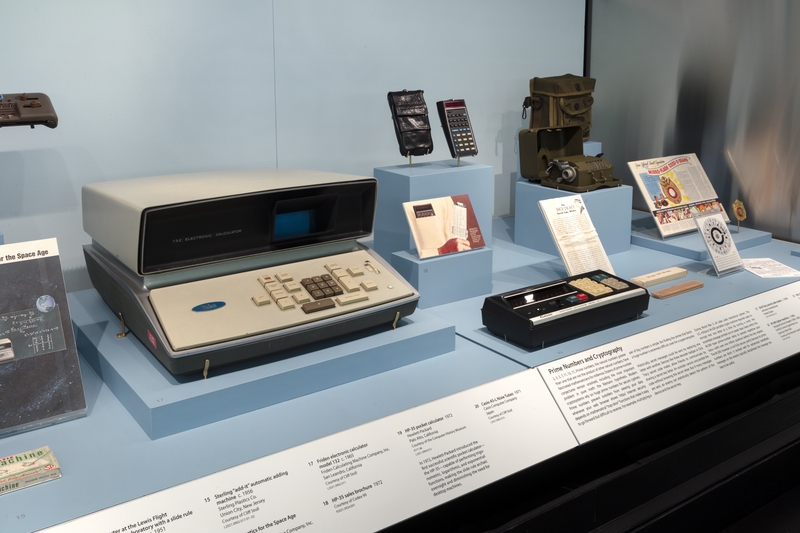 Image: Installation view of "Mathematics: Vintage and Modern"