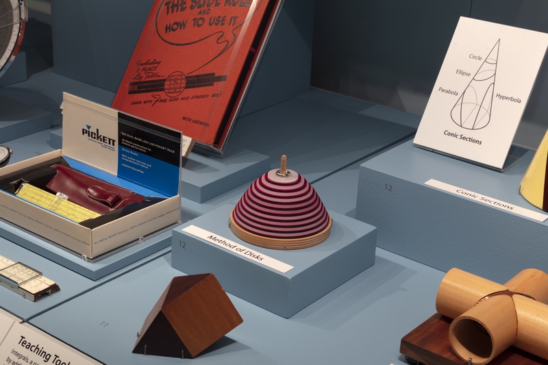 Image: Installation view of "Mathematics: Vintage and Modern"